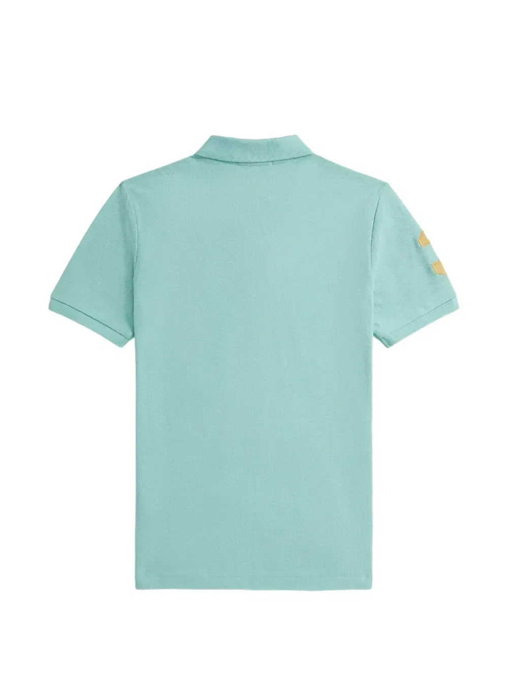 Рубашка-поло с короткими рукавами и деталями на рукавах Polo Ralph Lauren Kids, синий — фото 2