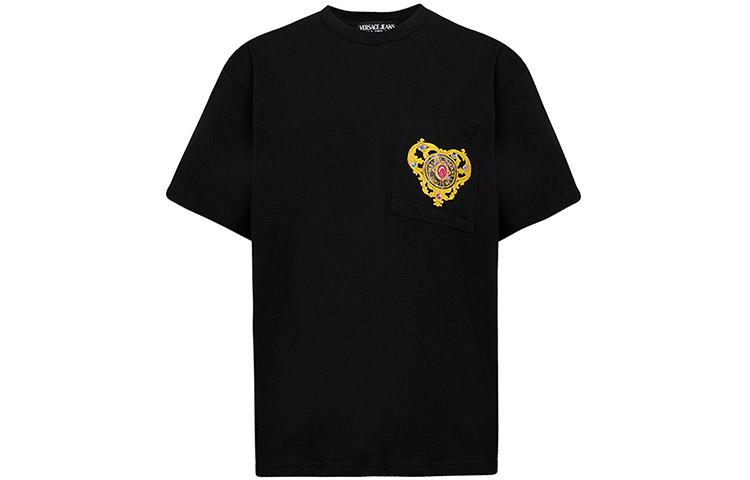 

Футболка Heart Couture с длинным рукавом VERSACE JEANS COUTURE, черный