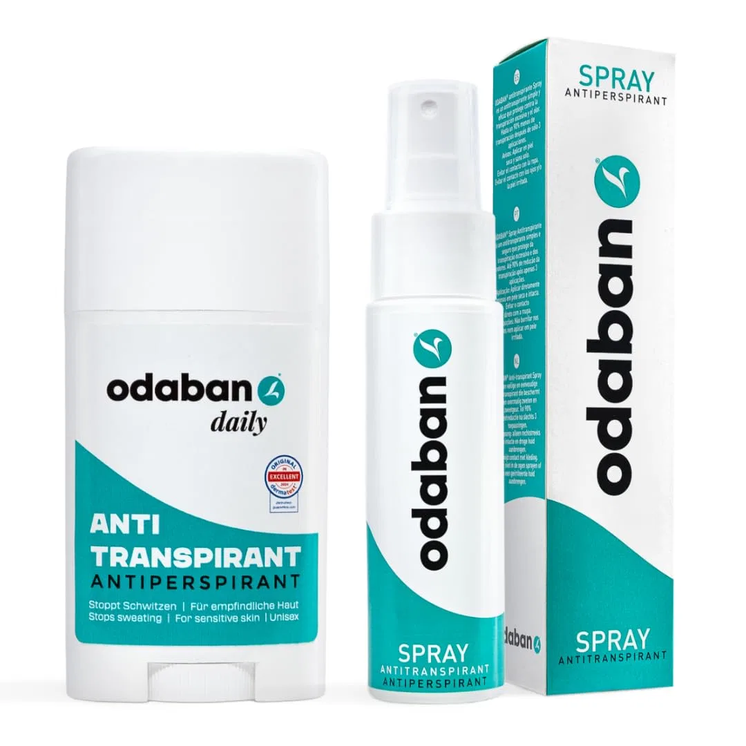 Набор антиперспирантов «Odaban» - спрей и стик Odaban Antiperpspirant
