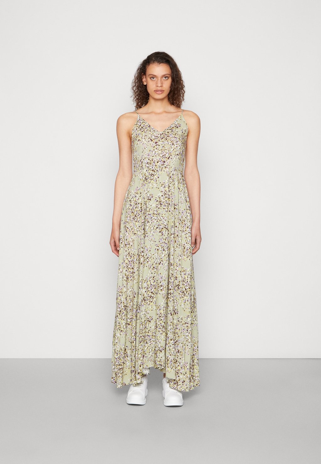 

Повседневное платье MAXIKLEID LASCANA, зеленый