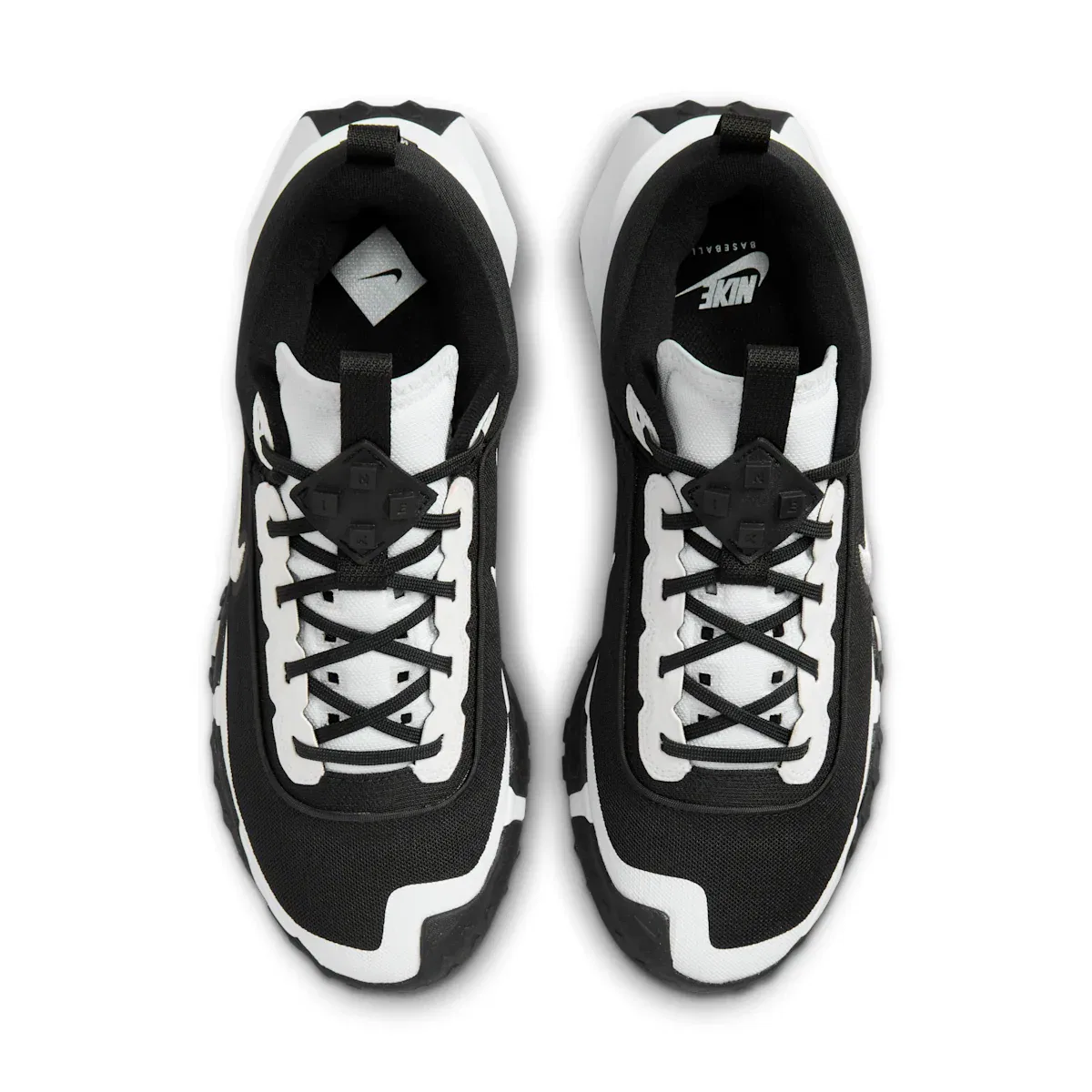 Мужские бейсбольные кроссовки Air Diamond Varsity Turf Nike, черный — фото 4