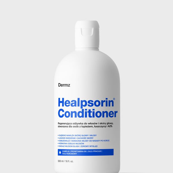 

Кондиционер для волос при псориазе или перхоти, 500 мл Dermz Healpsorin conditioner