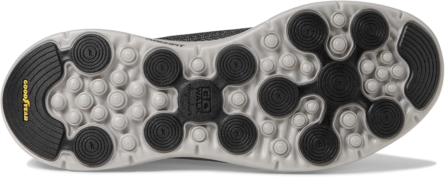 Мужские кроссовки Skechers Go Walk Anywhere, черный/серый — фото 3