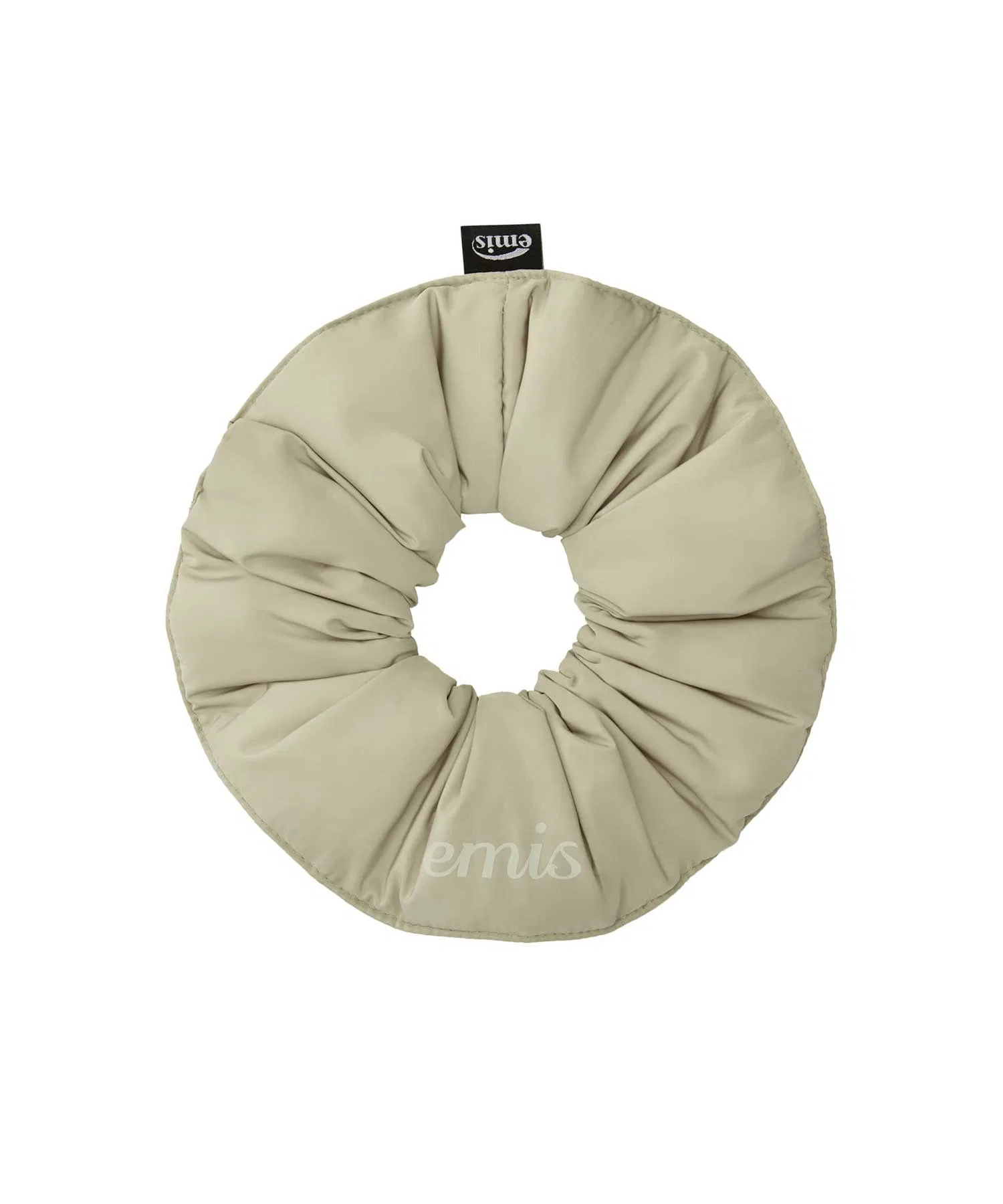 Резинка для волос PADDED SCRUNCHIE EMIS бежевая