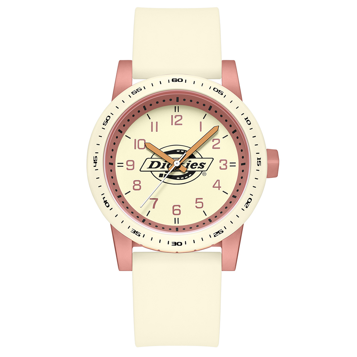 

Dickies Vitality Series Наручные часы Кварцевый механизм Розовый циферблат Унисекс Коробка Лимитированная серия