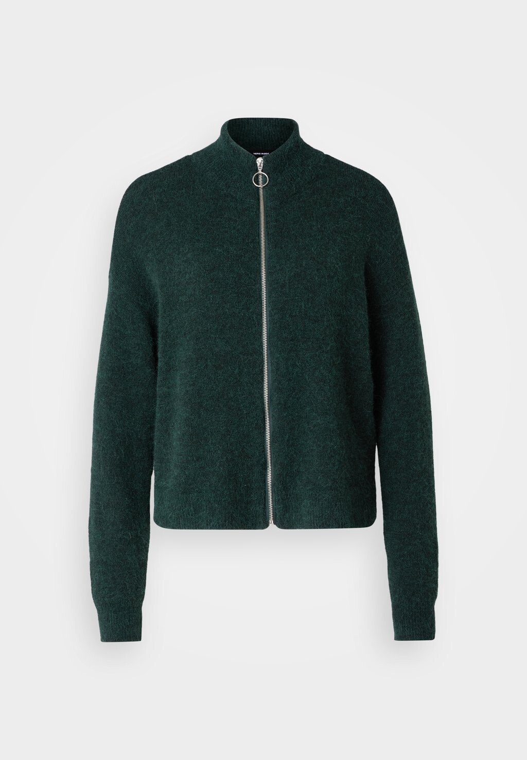 

Кардиган VMPALMA HIGHNECK ZIP Vero Moda Tall, темно-зеленый