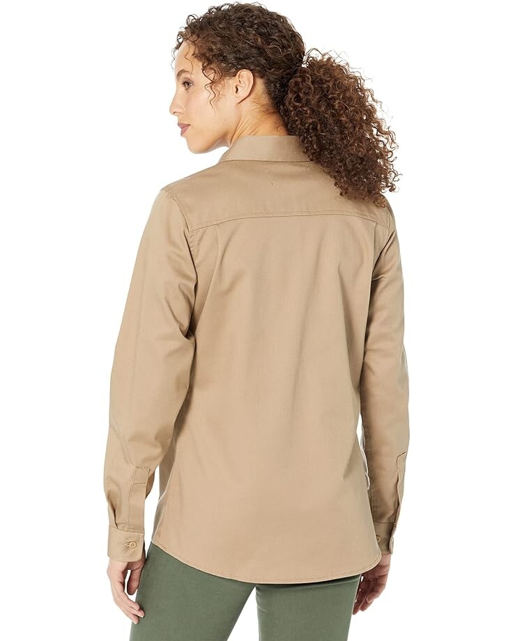 

Рубашка Wolverine Fire Resistant Twill Shirt, хаки