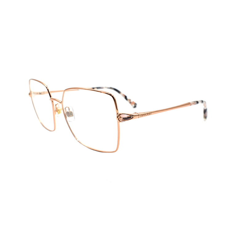 

Swarovski Квадратная оправа для очков из сплава, Rose Gold