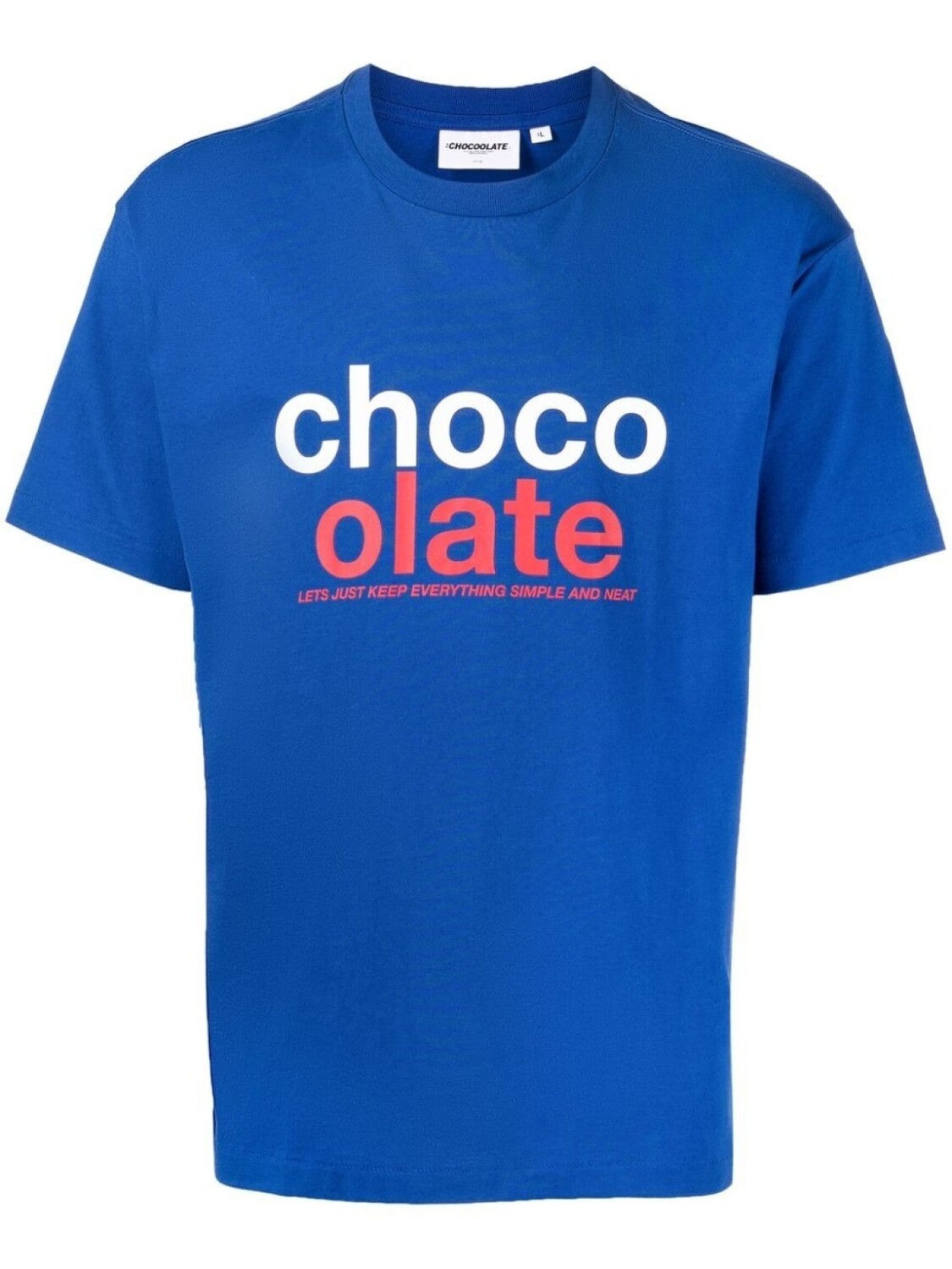 

Chocoolate футболка с логотипом, синий