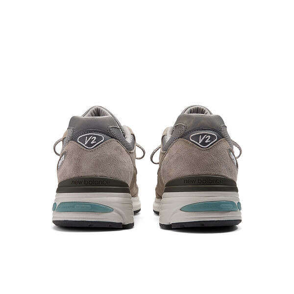 Кроссовки 991 v2 сделано в Великобритании New Balance, серый — фото 4