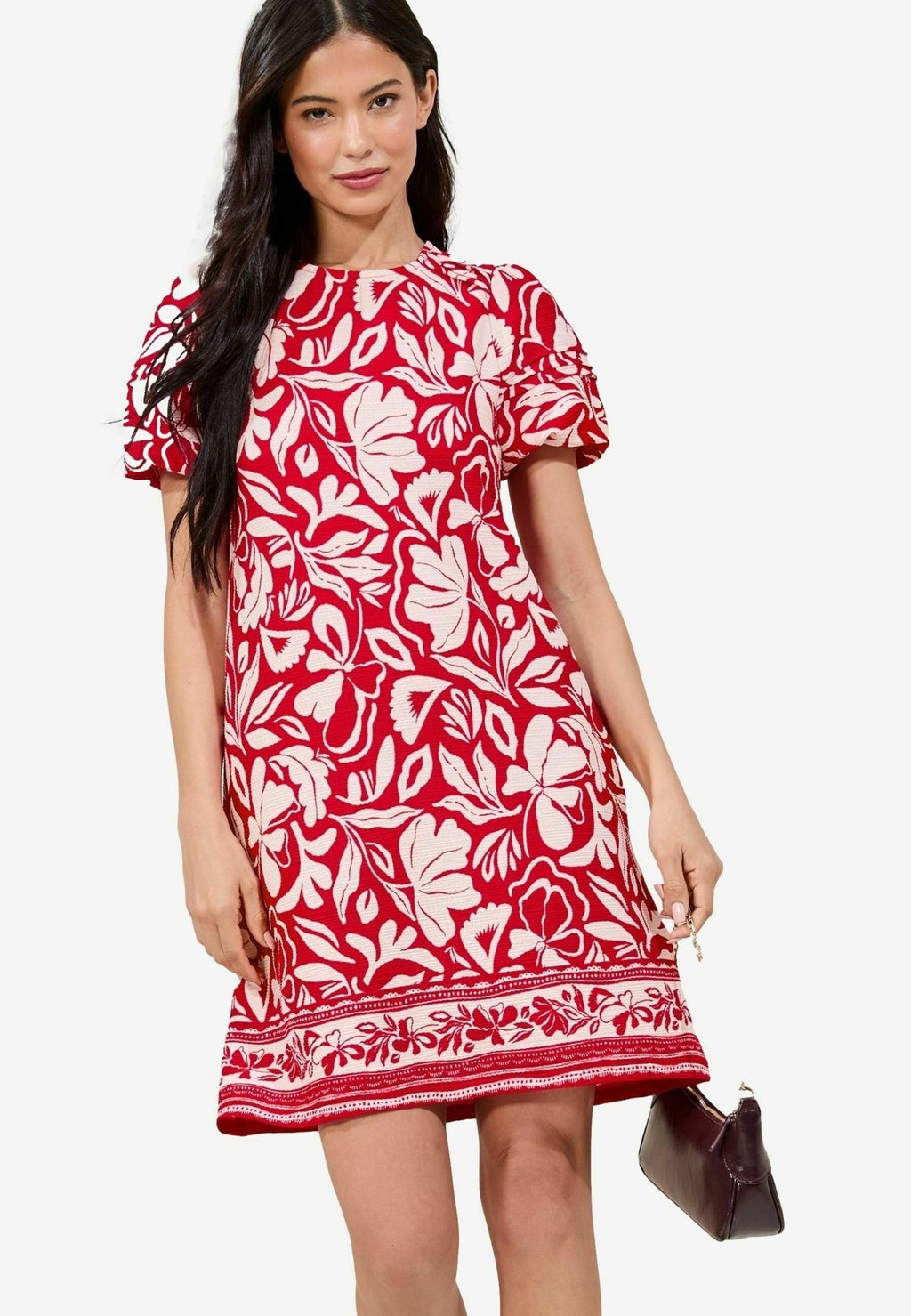 

Платье-футляр REGULAR FIT - SHORT SLEEVE MINII Lipsy, красный