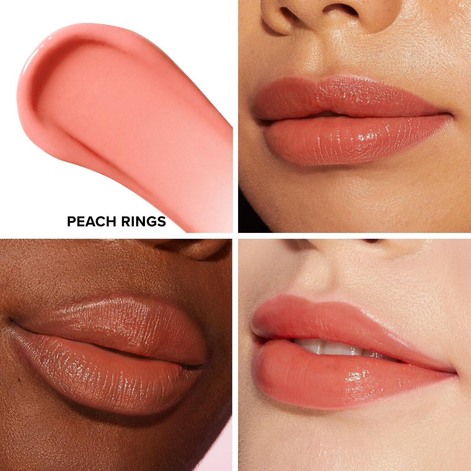 

Бальзам для губ Kissing Juicy Tint Too Faced, Peach Rings (peachy nude)