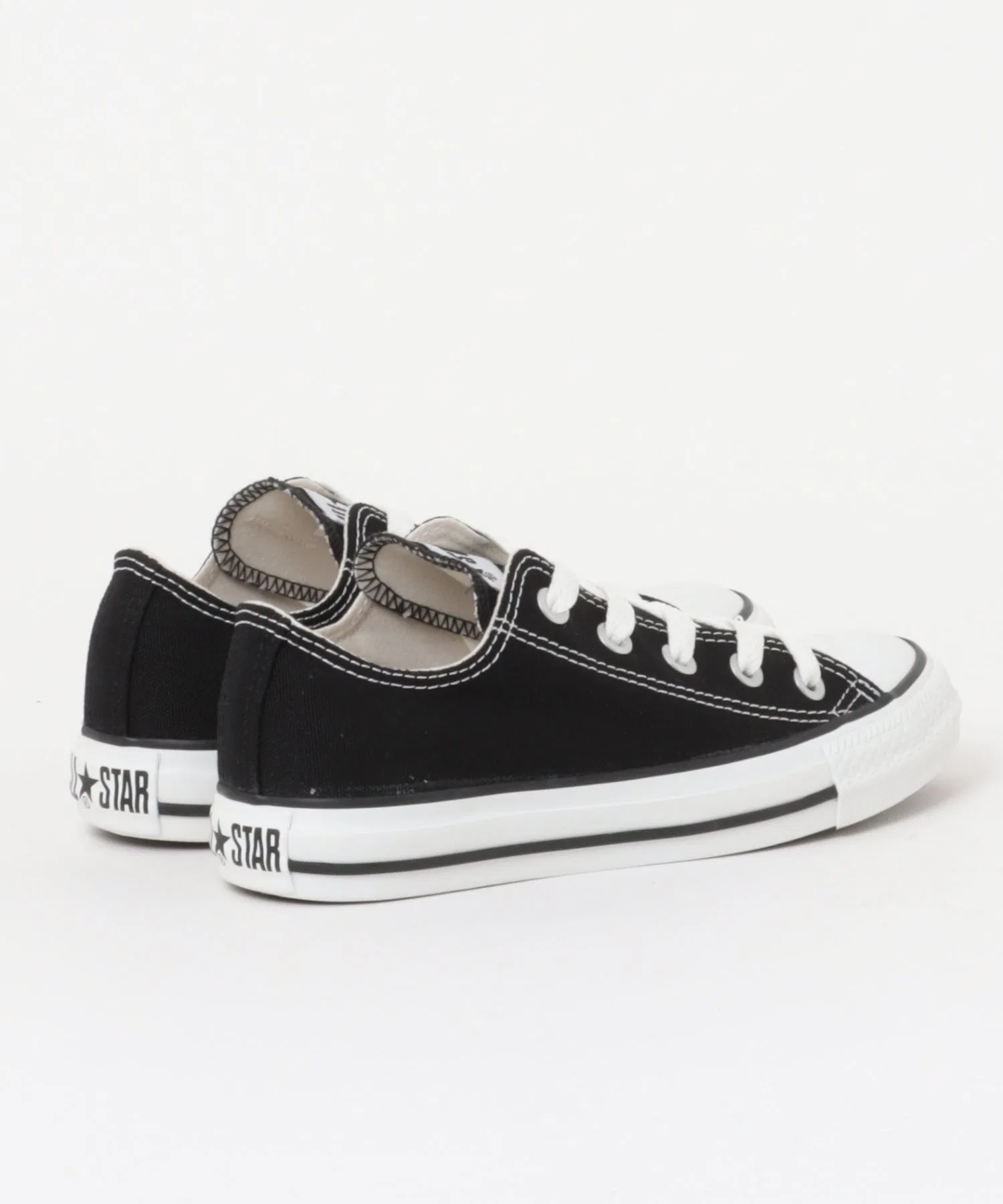 Мужские кроссовки Converse ALL STAR OX чёрные — фото 2