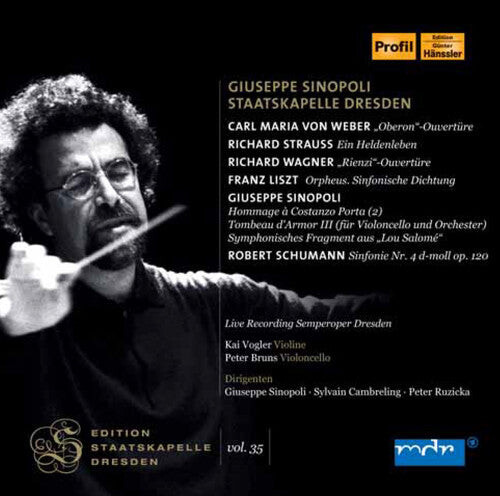 

CD диск Lisz / Schumann / Ssd / Kai Vogler / Bruns: Guiseppe Sinopoli