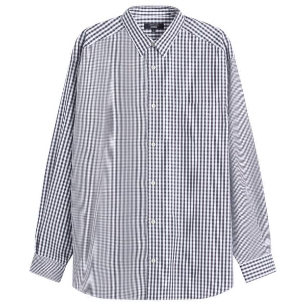 

Хлопковая клетчатая рубашка Comme Des Garçons Homme, черный