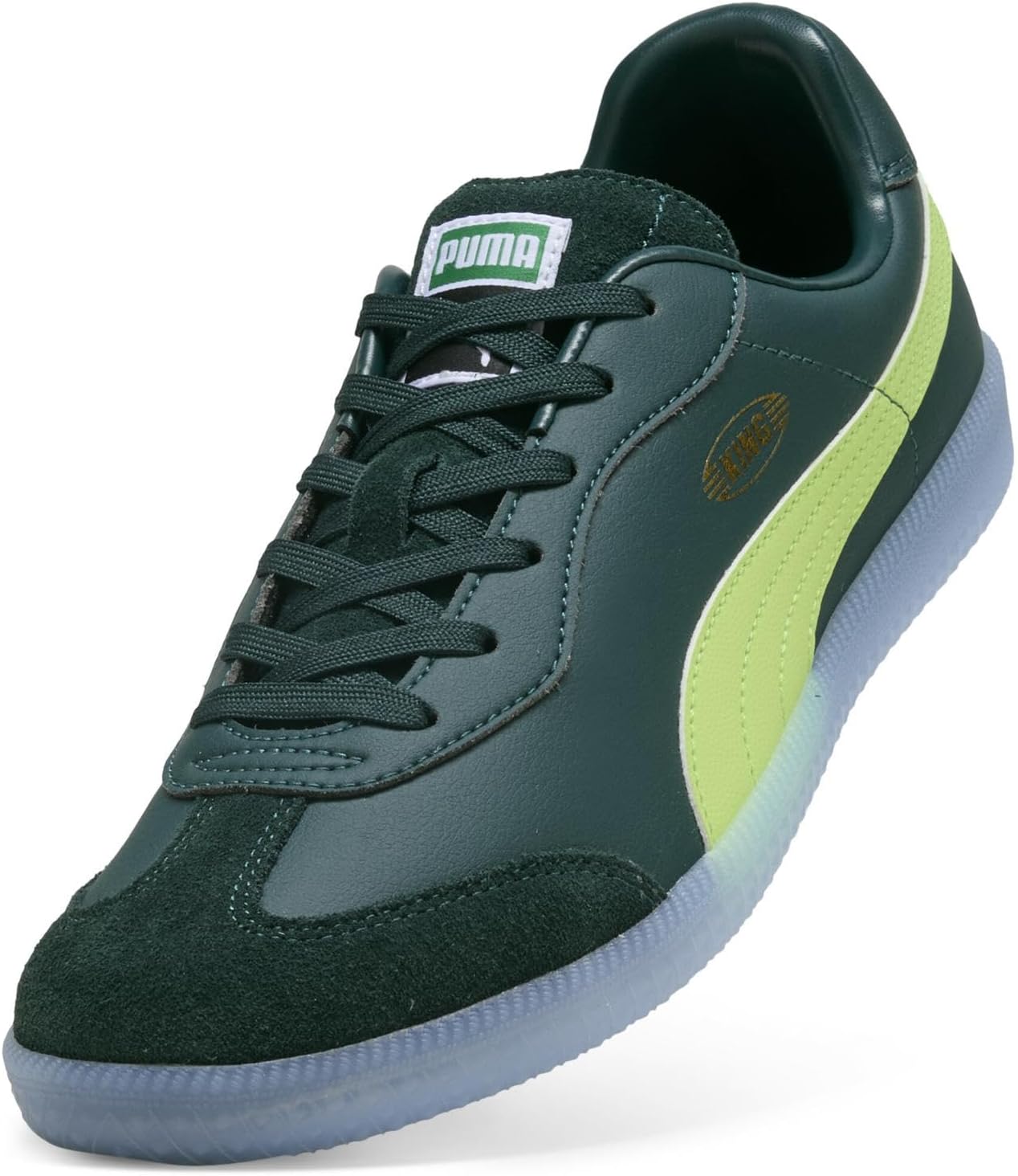 Кроссовки Puma Flyer Runner из сетки для взрослых, унисекс, 25 Autumn Winter Colors Green Terrain Fiji Light (17) — фото 4