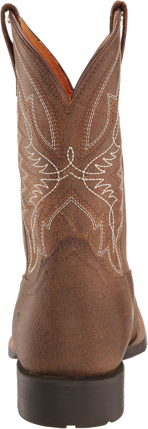 Унисекс детские сапоги Ariat Hybrid Rancher вестерн, Distressed Tan — фото 3