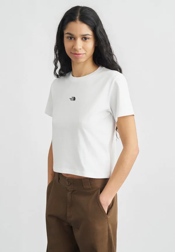 

Базовая футболка с коротким рукавом, классическая футболка. The North Face, White, Белый, Базовая футболка с коротким рукавом, классическая футболка. The North Face, White