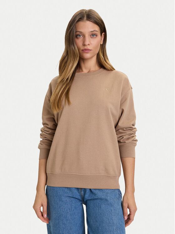 

Свитшот relaxed fit Archive LV047B236G Calvin Klein Jeans, коричневый