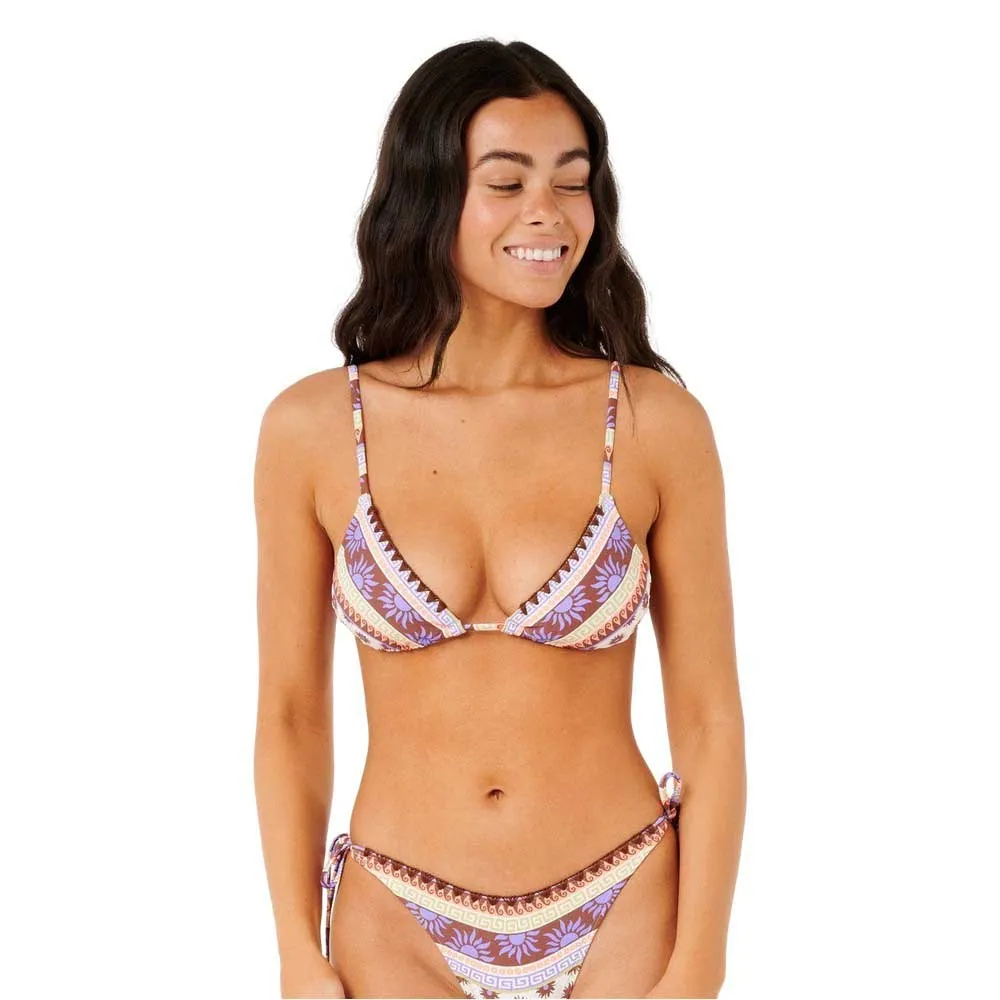 

Топ бикини Rip Curl Amare Sliding Triangle, разноцветный