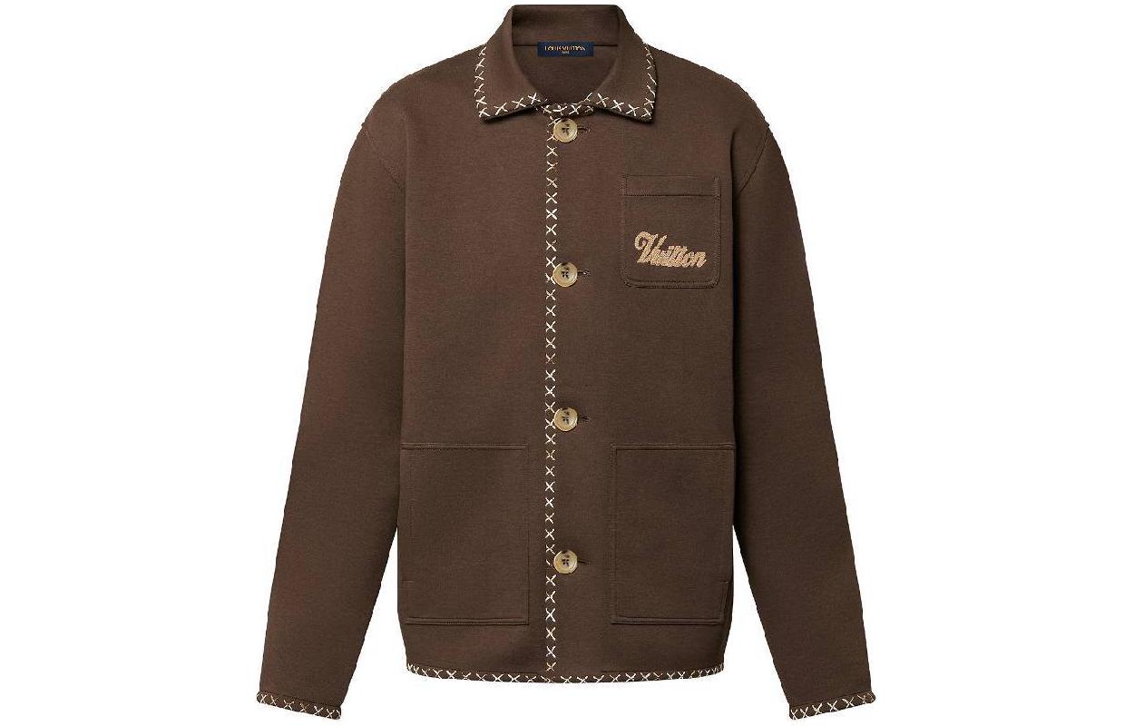

Тайлер SS24 Куртка Пальто Мужская Шоколад LOUIS VUITTON, Коричневый, Тайлер SS24 Куртка Пальто Мужская Шоколад LOUIS VUITTON