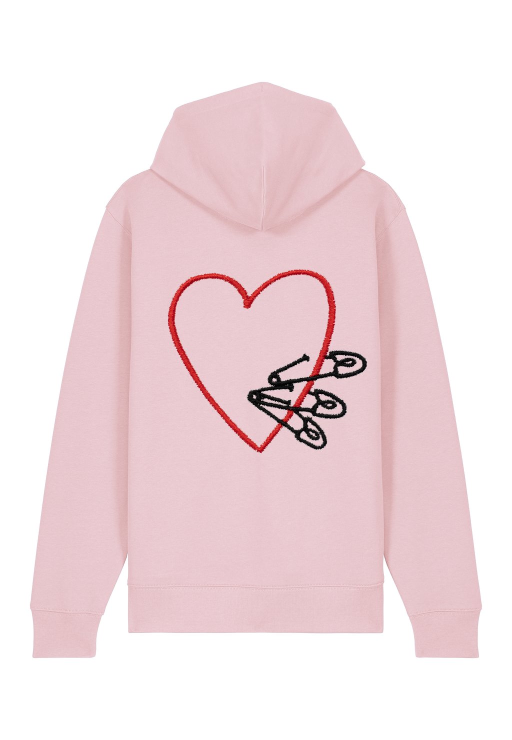 

Толстовка на молнии PINS BACK EMBROIDERY Mira Paris, розовый