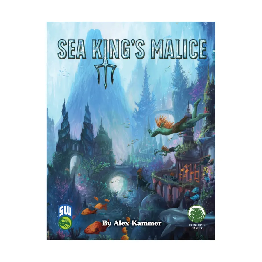 

Sea King's Malice, Swords & Wizardry (Frog God Games), твердый переплет