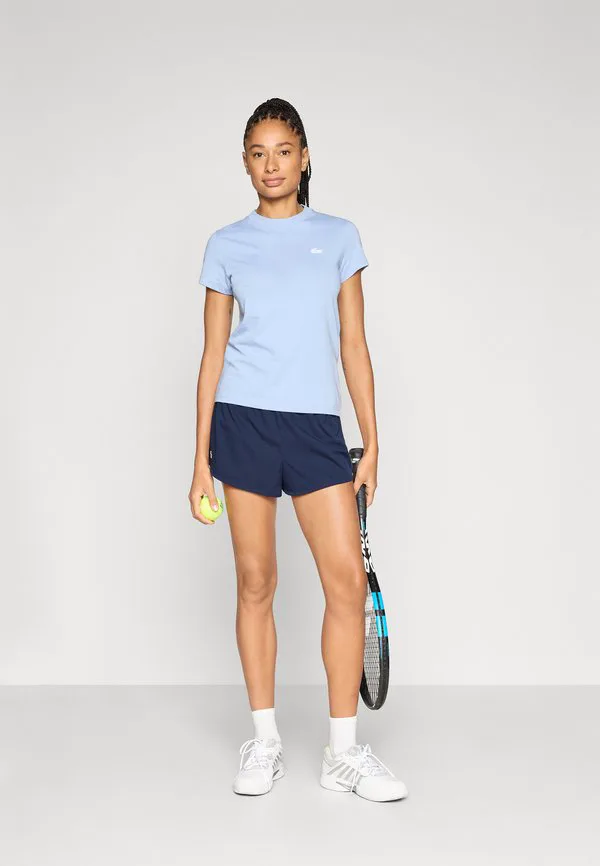 Шорты спортивные Lacoste Sport Navy Blue/Phoenix Blue, теннисные, быстросохнущие — фото 2