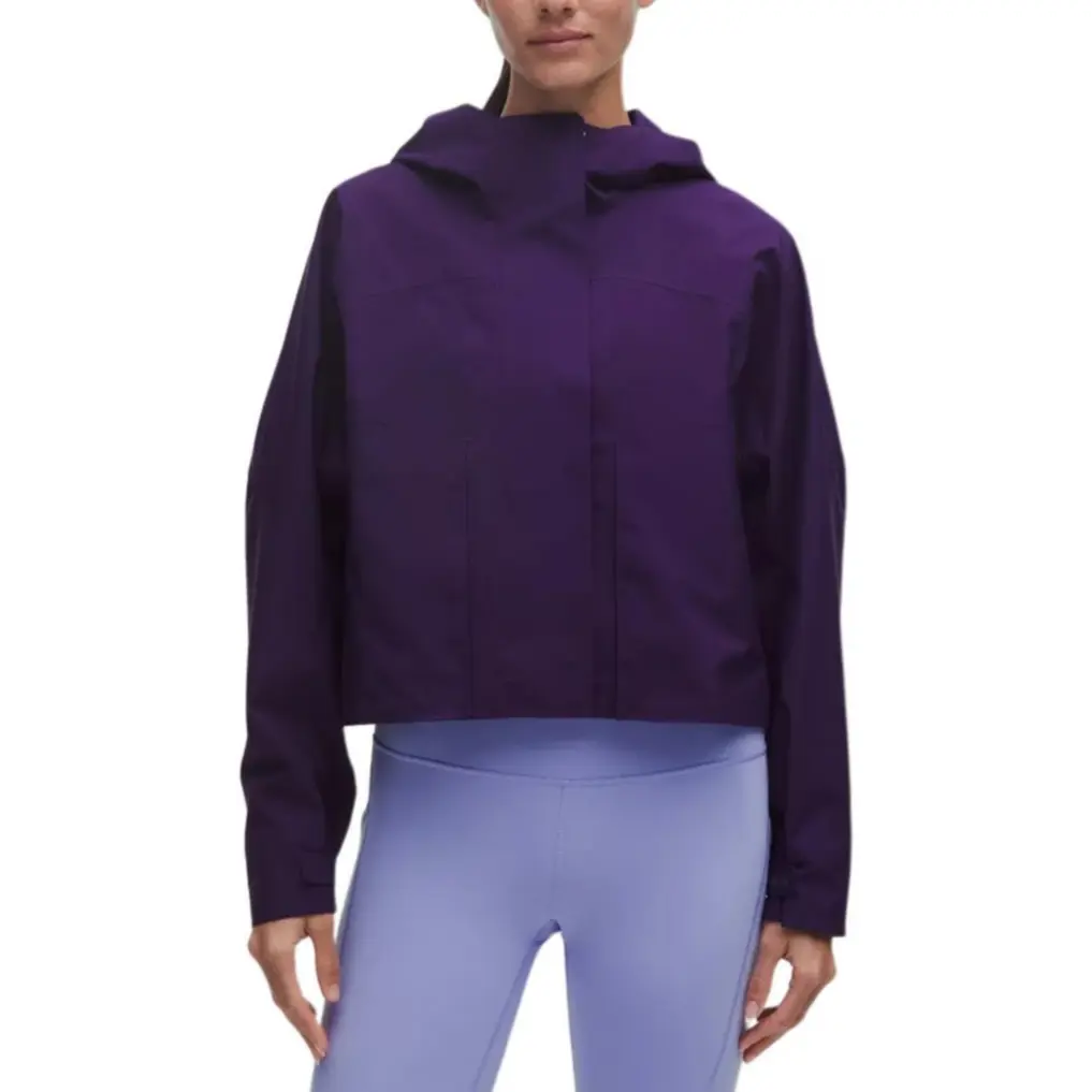 

Женская куртка от дождя Lululemon, темно-фиолетовый
