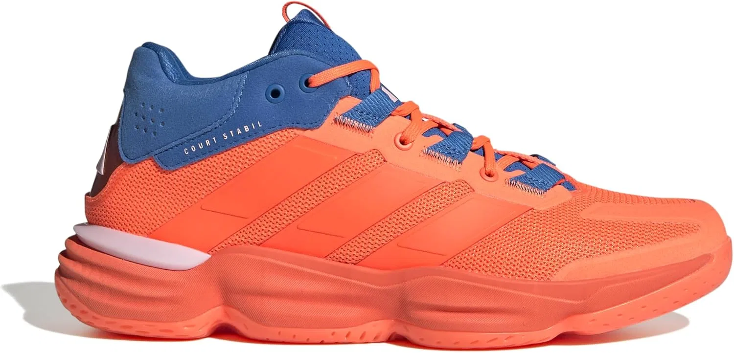 Мужские кроссовки Adidas Court Stable для игры в помещении, Team Solar Orange Team Solar Orange Bright Royal — фото 2