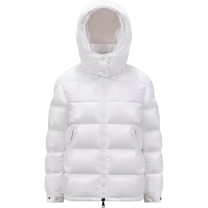 

Пуховик женский белый Moncler