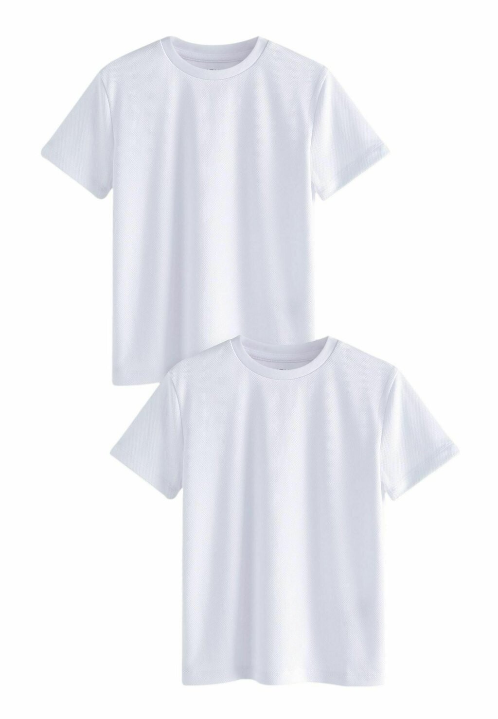 Базовая футболка 2 PACK REGULAR FIT Next, белый — фото 4