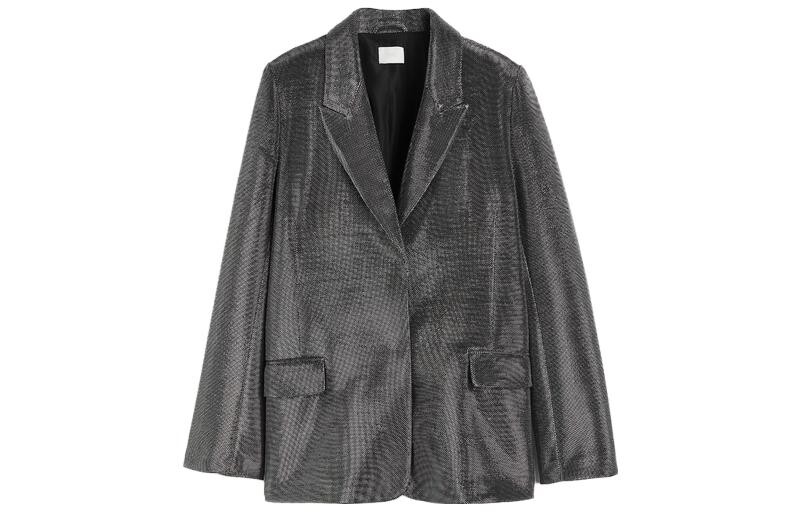 

Деловой пиджак женский черный H&M