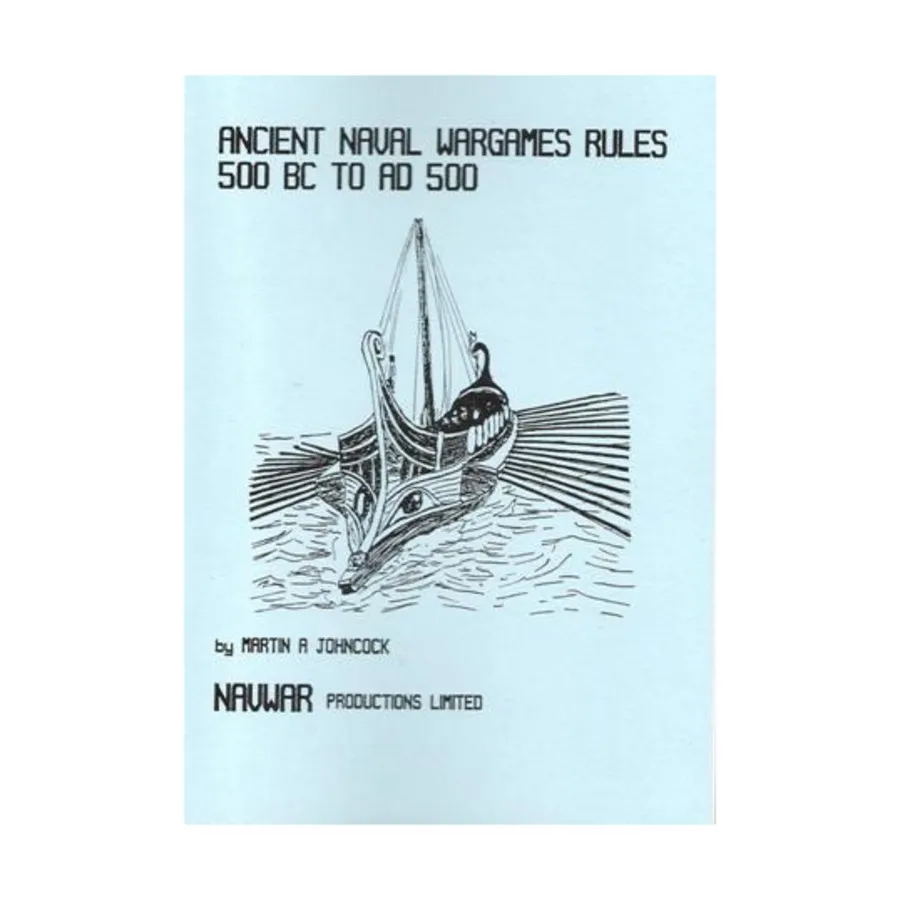 

Правила древних военно-морских игр – с 500 г. до н. э. по 500 г. н. э., Miniature Rules (NavWar)