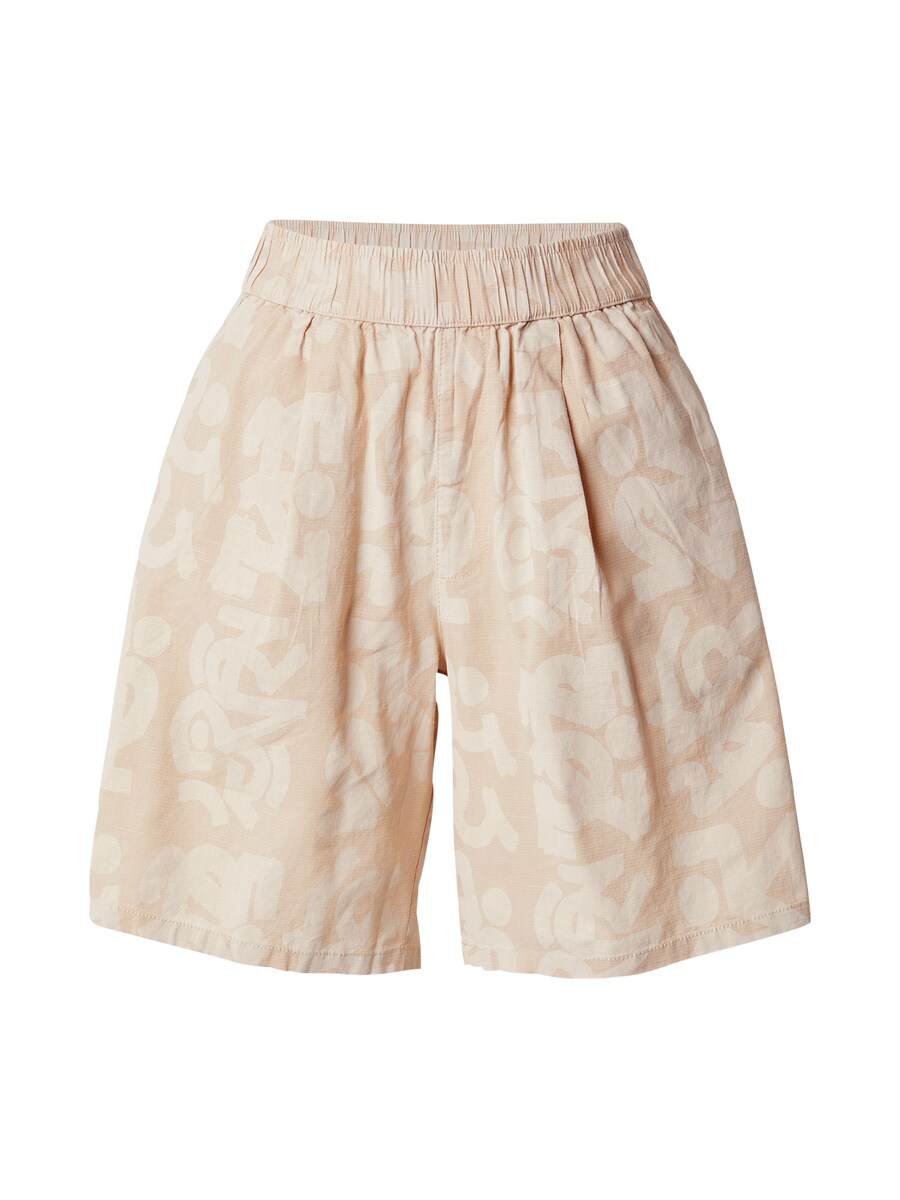 

Обычные брюки со складками спереди ELEMENT, бежевый/светло-бежевый