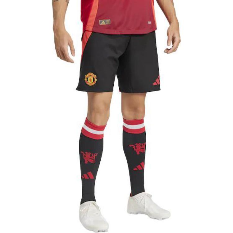Adidas Футболка Manchester United Soccer Bottom Men's Black — фото 3
