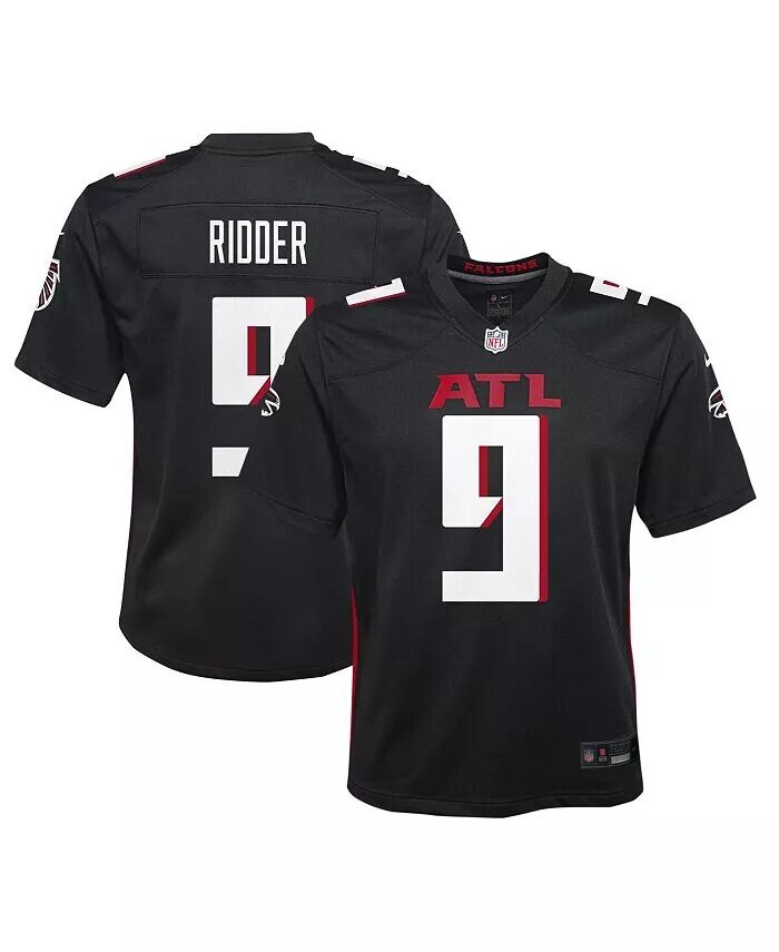 

Черная игровая майка Big Boys Desmond Ridder Atlanta Falcons Nike, черный