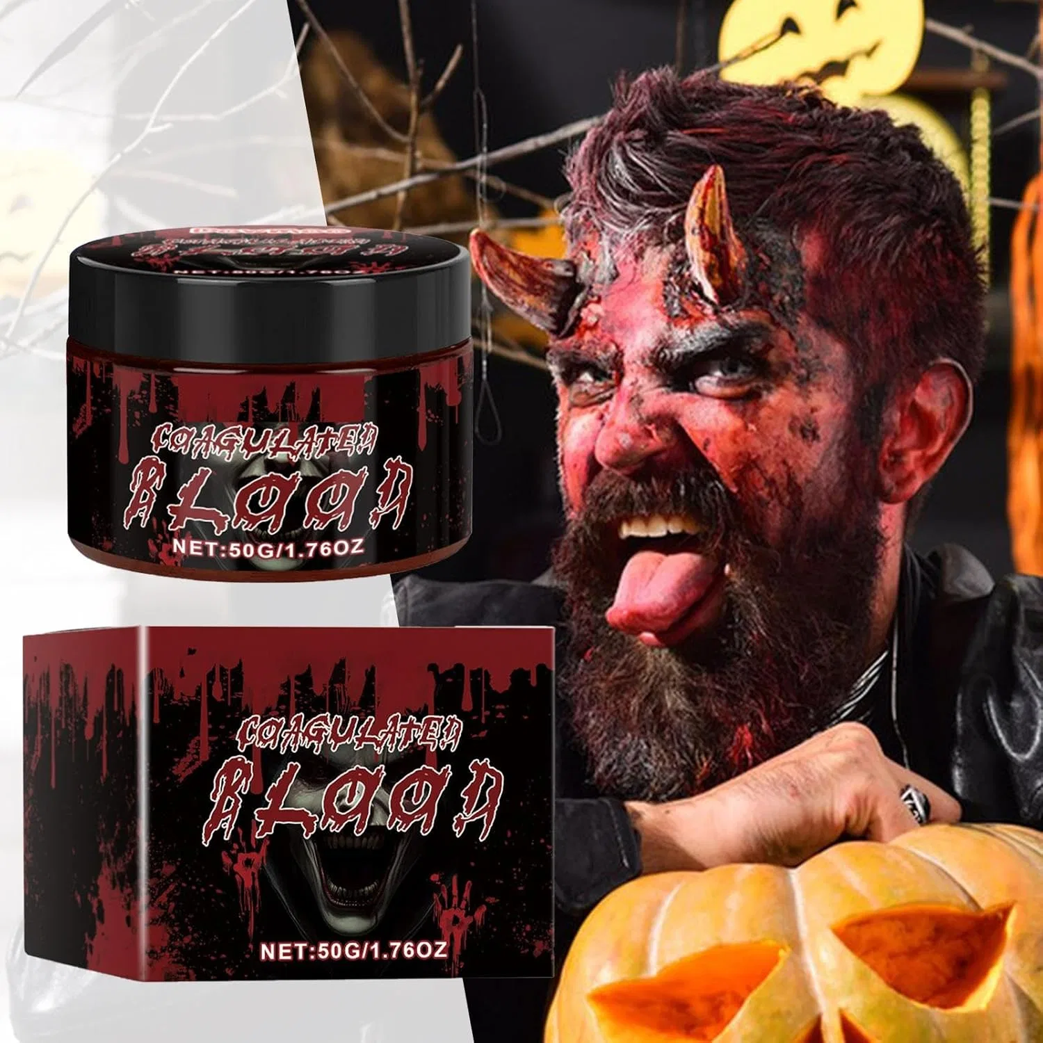 Искусственная кровь с эффектом реалистичного цвета, 50 г — фото 3