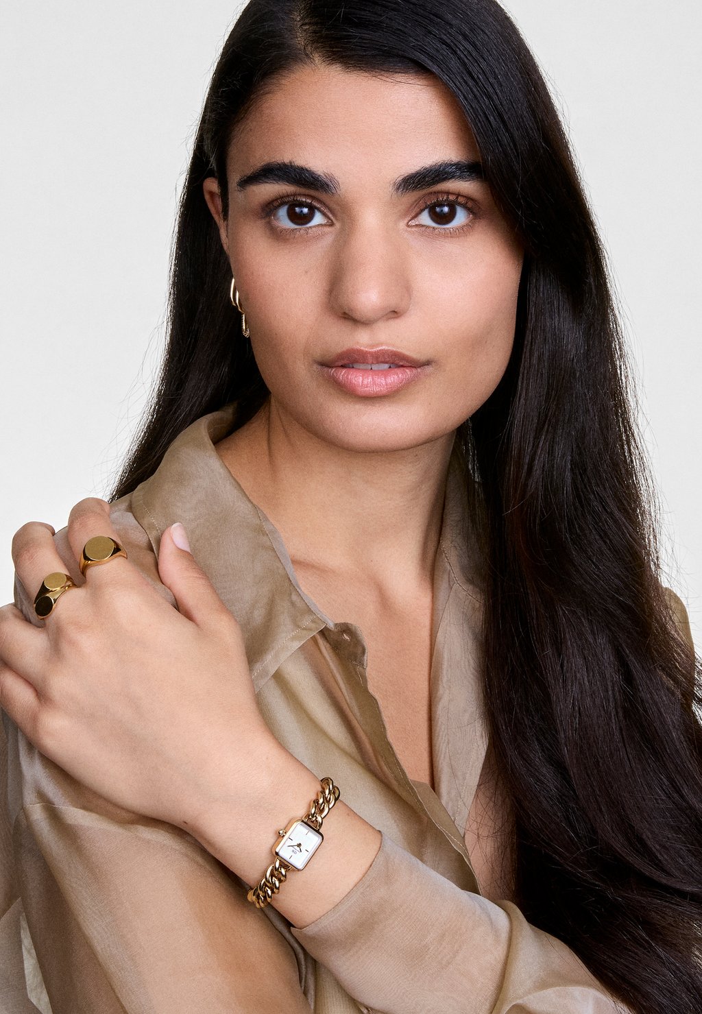 

Часы JOLIE CHAIN Daniel Wellington, золотой