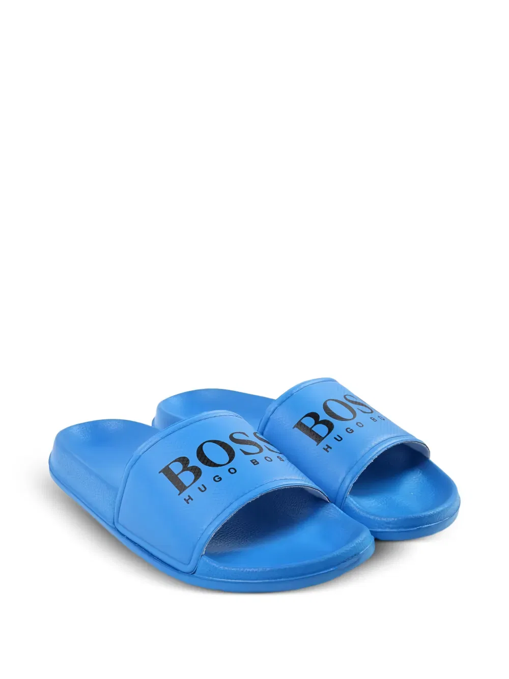 Слайды для печати логотипа Boss Kidswear, синий
