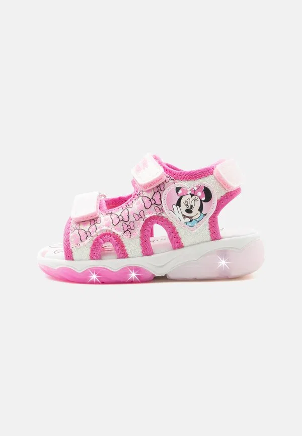 Туфли минни маус, моргающие, сандалии для ходьбы Friboo, Pink