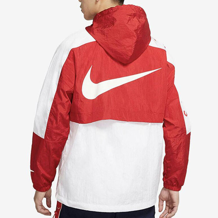 Спортивная куртка SWSH JKT WVN University Red Nike, красный — фото 4