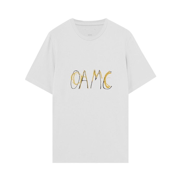 

Футболка OAMC Scrawl T-Shirt White, белый