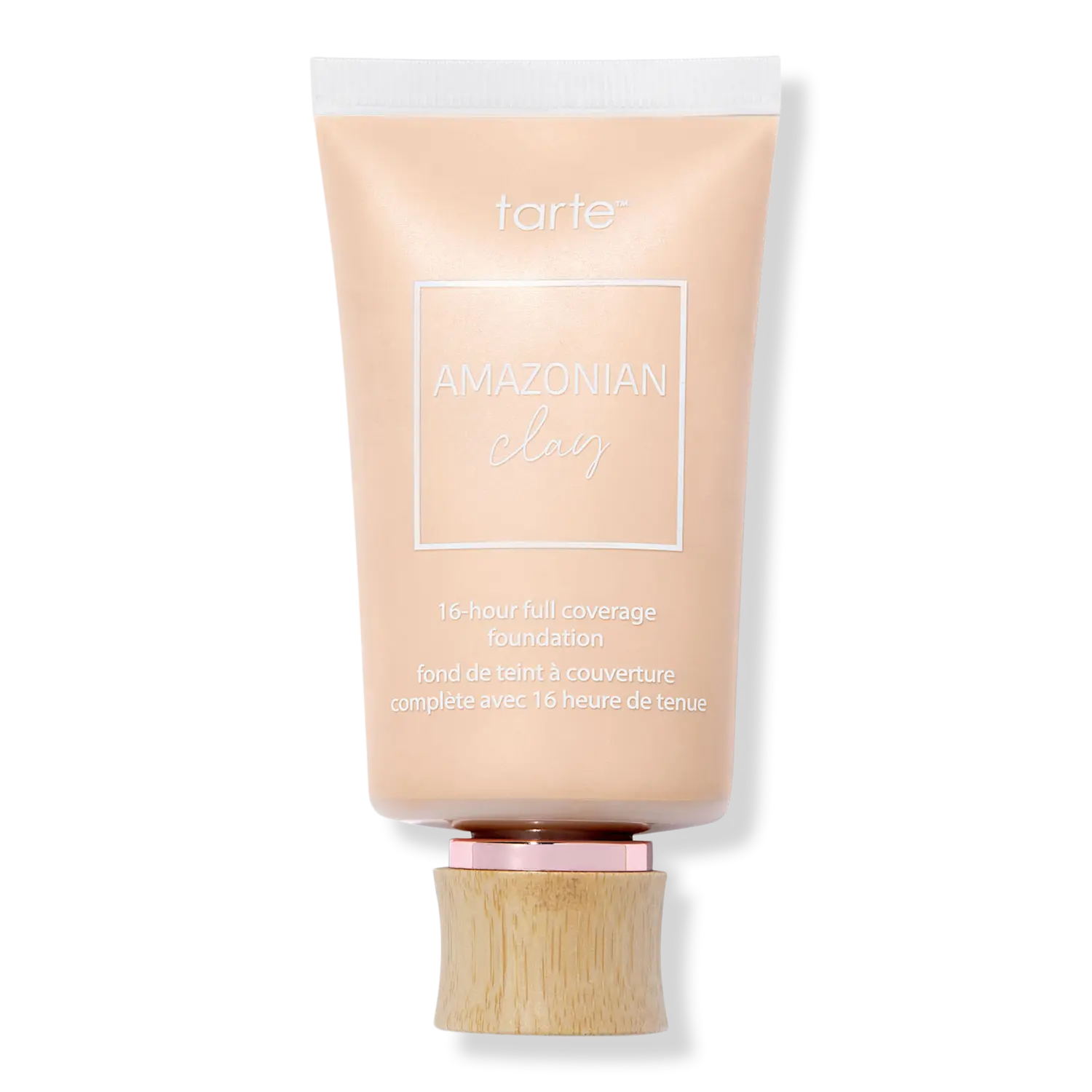 

Тональный крем с амазонской глиной, обеспечивающий 16-часовое покрытие. Tarte, 14N Ivory (fair skin with a balance of warm & cool undertones)