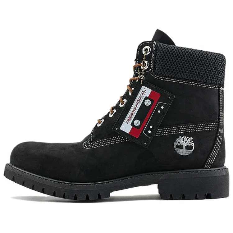 Timberland Ботинки Crew Combat на среднем каблуке мужские черные