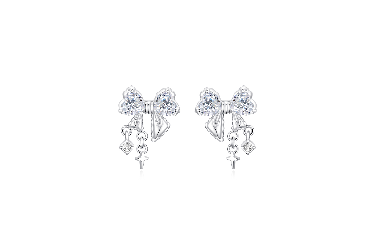 

Серьги-гвоздики из сплава для женщин MISS TOOYA, Bowknot Stud Earrings