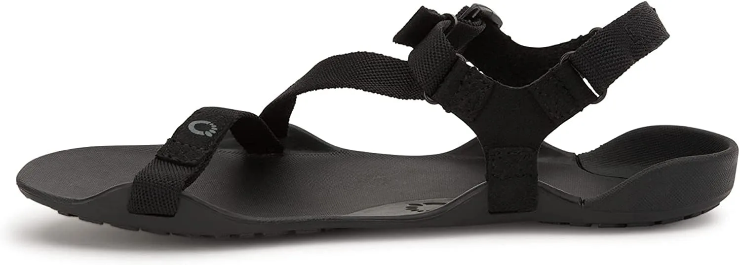Сандалии Xero Shoes Z-Trek для мужчин, минималистичные, для ходьбы, спортивные. Сандалии для походов и прогулок на длинные дистанции, черный