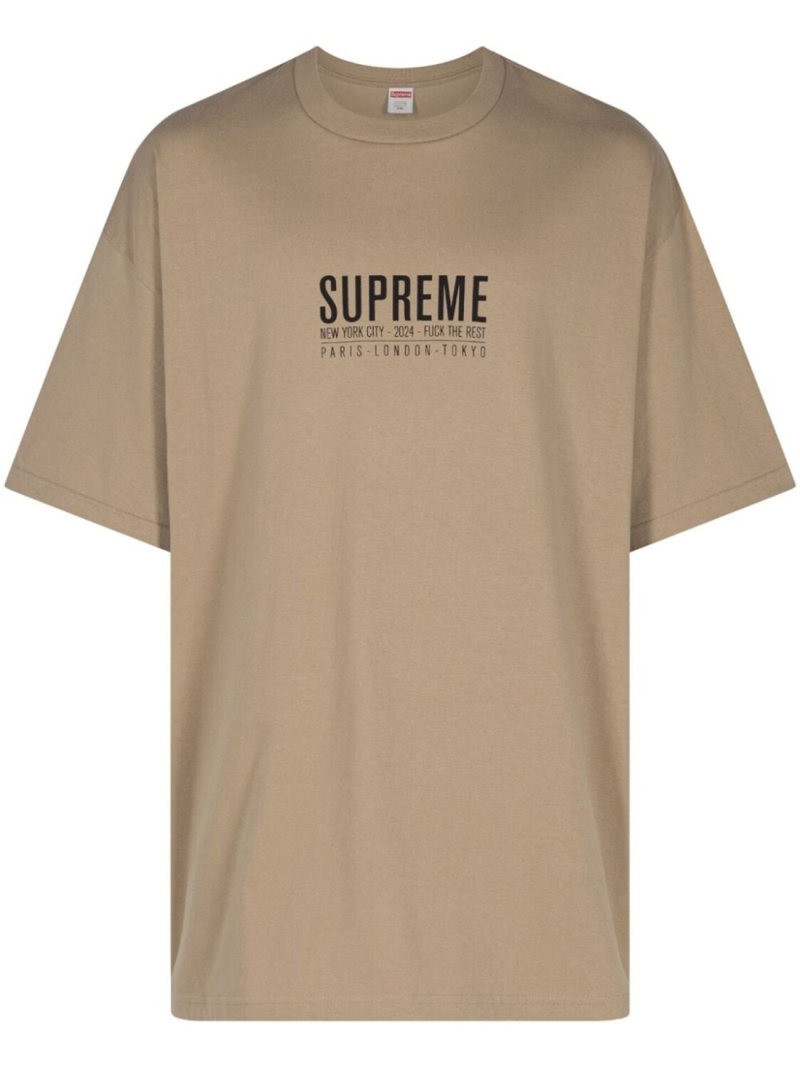 

Supreme парижская футболка, зеленый