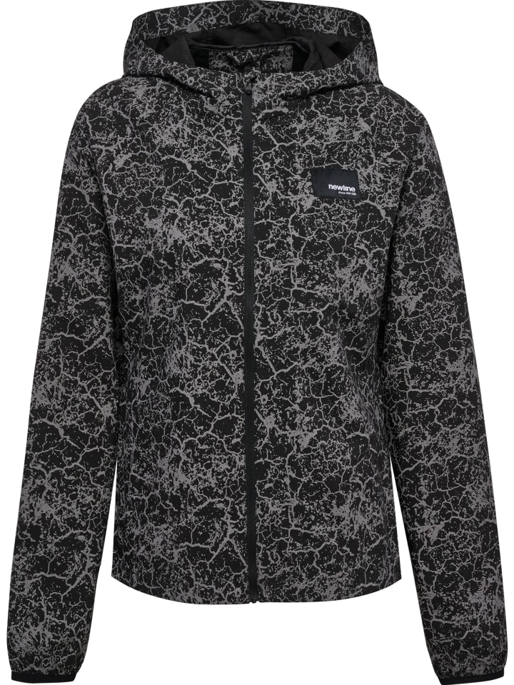 

Толстовка Newline Reißverschluss Jacket Nwlflash Laufen Damen, черный
