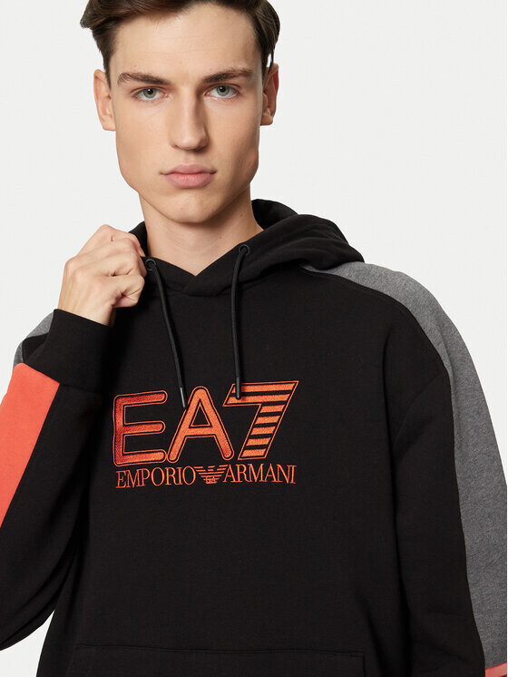 

Толстовка обычного кроя Ea7 Emporio Armani, черный